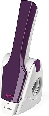 Râpe sans fil rechargeable ariete, blanc/violet, 447/03 pouces, garantie du fabricant d'au moins