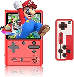 Console de jeu vidéo numérique portable avec 500 jeux fc classiques sur écran
