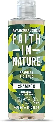 Faith in nature shampoing aux algues et aux agrumes, 400 ml, 129468