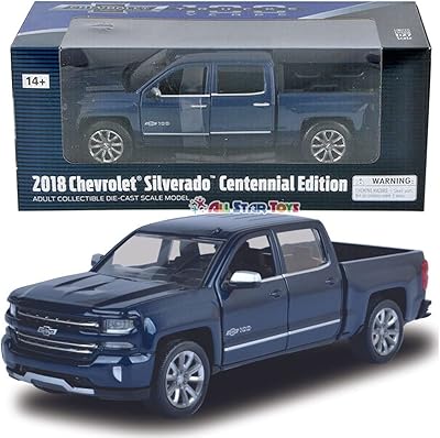 Motor max 79353bl 2018 chevrolet silverado ltz anniversary, édition 100e anniversaire, modèle