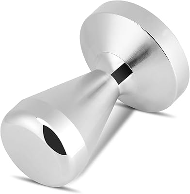 Pichet à grains de café, bâton à expresso, acier inoxydable poli de 57,5