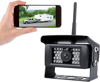 Caméra de recul sans fil hd pour camions remorques camping-cars et bus