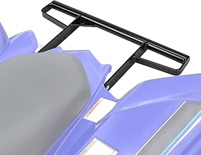 Barre d'appui arrière large en aluminium améliorée kimimoto compatible avec yamaha raptor 700/700r