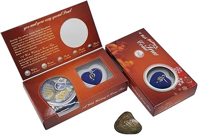 Ensemble de perles love wish, boîte de perles d'huîtres, coffret cadeau de bijoux