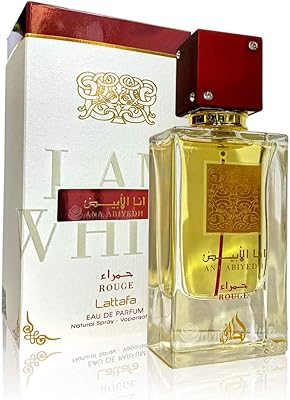 Ana abiyedh rouge eau de parfum 60ml par lattafa collection unisexe lattafa