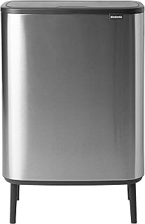 Poubelle brabantia bo touch high 130267, 60 litres, 1 seau intérieur (60 litres)