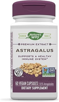Extrait d'astragale standardisé premium nature way 0,5% d'astragale, 60 gélules