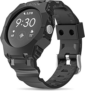Bracelet de montre compatible avec google pixel watch avec boîtier d'absorption des chocs