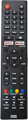 Télécommande de remplacement adaptée pour icon smart tv avec bouton netflix et youtube