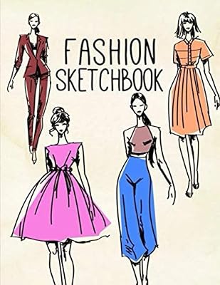Carnet de croquis de mode : 120 modèles de figures pour concevoir