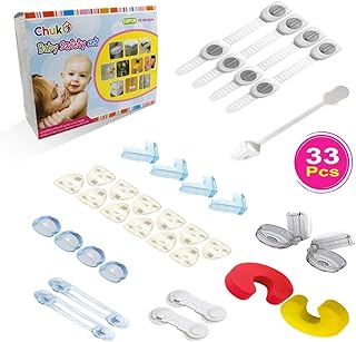 Ensemble de protections d'angle pour serrure d'armoire choco, kit de sécurité pour enfants