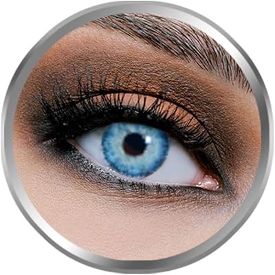 Lentilles de contact originales flex blue pour unisexe de flex is, jetables pendant