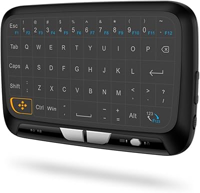 Clavier sans fil docullar h18 2,4 ghz, télécommande à pavé tactile complet