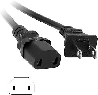 Câble de cordon d'alimentation secteur tpltech pour sony ps4 pro, xbox one, xbox