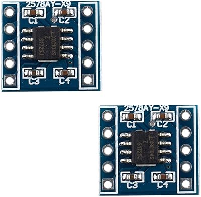 Module de compteur de tension numérique 2 pièces x9c104 5v 40r ~ 100k