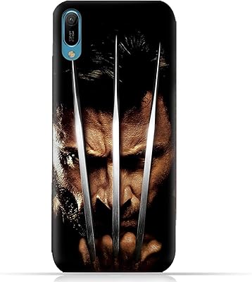 Huawei y6 pro (2019) coque en tpu avec motif wolverine