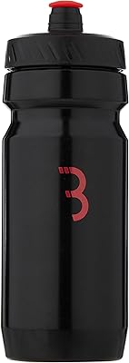 Bouteille d'eau bb cycling comptank 550 ml noir rouge