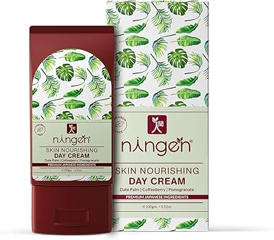 Crème de jour nourrissante pour la peau ningen i infusée d'extraits