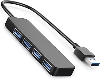 Hub usb 3.0 à 4 ports répartiteur t-sound pour ordinateur portable adaptateur clavier