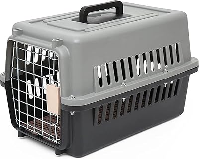 Cage de transport pour animaux de compagnie pour chats, adaptée aux chats