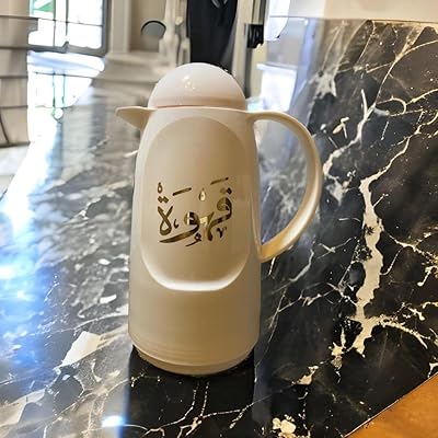 Thermos isotherme 1 litre pour boissons chaudes et froides | café en texte