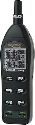 Sonde de température à distance extec rh350 type k