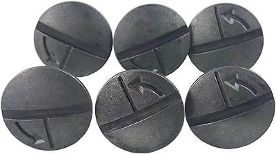 6 boulons de goupille de couvercle de moteur de radiateur compatibles avec accord