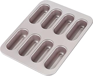 Moule à gâteau de chef, 8 cavités antiadhésives en forme de mini hot