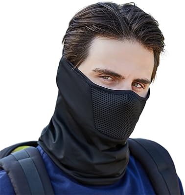 Couverture complète du cou, cache-cou, protection uv, masque facial pour sports de plein