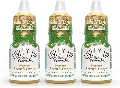 Désodorisant liquide live up your breath gold & light mint bon