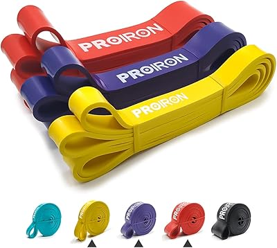 Bande de résistance d'haltérophilie pro iron, bandes de caoutchouc robustes pour l'haltérophilie, la tonification