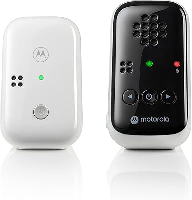 Moniteur audio pour bébé motorola nursery pip10 - longue portée, connexion sécurisée