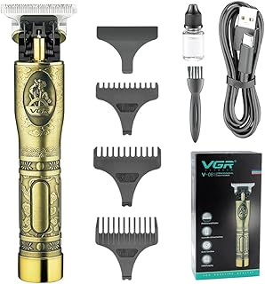 TONDEUSE À CHEVEUX PROFESSIONNELLE SANS FIL RECHARGEABLE VGR V-081 AVEC LAMES EN ACIER