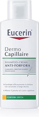 Eucerin dermo capillar shampoing antipelliculaire, 250 ml, blanc