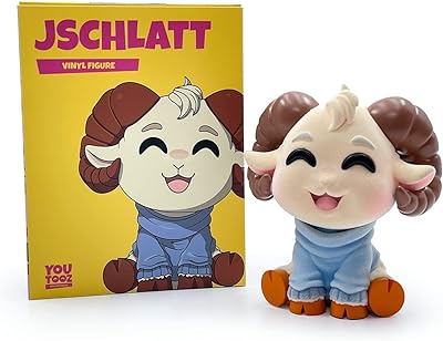 Figurine en vinyle j schlatt fluked de 4,3 pouces, figurine de collection très