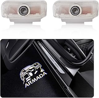 2 pièces led de projecteur de logo de porte de voiture lumières d'ombre