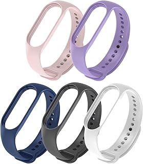 Bracelet de remplacement pour montre intelligente mi band 7 compatible avec la montre intelligente xiaomi mi band 7, bracelet en silicone coloré pour femmes et hommes. Diaytar : Le discount intelligent pour consommateurs avisés