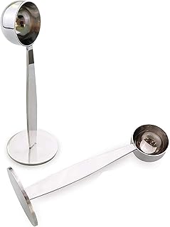 Outil de presse à grains expresso, cuillère à mesurer le café en acier inoxydable, outils de mesure du café et du thé (1 pièce, argent). Commandez malin, vivez mieux avec Diaytar