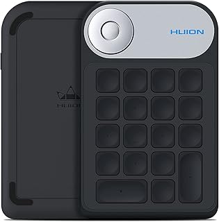 Mini clavier à télécommande rapide sans fil hyun kd100 avec cadran et 18