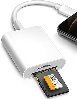 Lecteur de carte sd pour iphone/ipad, lecteur de carte micro sd makingtec