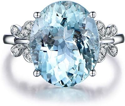 Bague de topaze en pierre naturelle pour femme, bague avec nœud en topaze