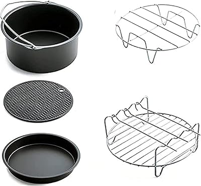 Accessoires pour friteuse à air ggerou, lot de 5 de 7 pouces, compatibles