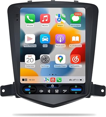 Autoradio android rodanfe hd 97 pouces pour chevrolet chevy cruze 2008