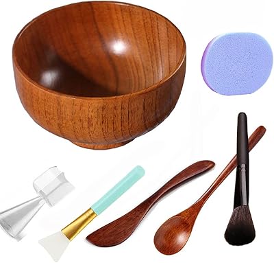Ensemble de bols de mélange de masques faciaux 5 en 1 kit argile