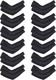 9 paires de manchons de protection uv unisexe bemo pour bras longs, manchons