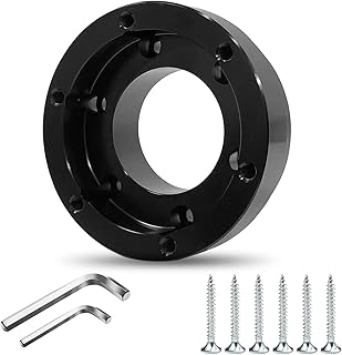 Plaque d'adaptateur de volant de 70 mm, compatible avec l'anneau de douille