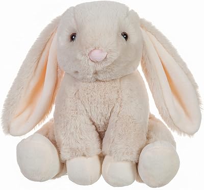 Jouet en peluche lapin beige abricot avec oreilles douces et moelleuses par toys (lapin beige, 8 pouces). Votre marketplace de proximité digitale : Diaytar