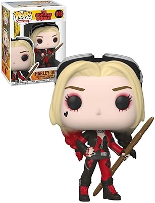 Funko pop movies : suicide squad harley quinn suit, figurine 56015, multicolore