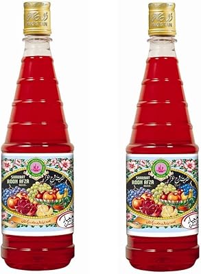 Sirop hamdard roh afza sharbat, rose, 800 ml (paquet de 2)