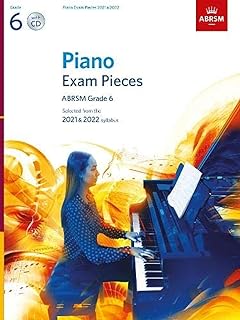 Pièces d'examen de piano 2021 et 2022, abrsm grade 6, avec cd : sélectionnées dans le programme 2021 et 2022. Électroménager, mode, beauté... Diaytar a tout en stock